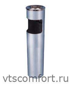 Фото Урна с пепельницей Титан К150HH 10 литров хром Изображение Урна с пепельницей Титан К150HH 10 литров хром