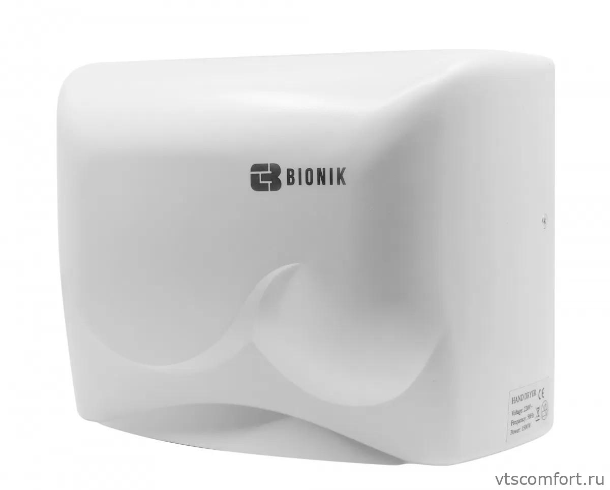 Фото Bionik BK4003 сушилка для рук пластик белая Изображение Bionik BK4003 сушилка для рук пластик белая