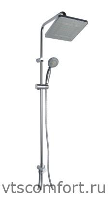Фото Душевой комплект WasserKRAFT A017 с функцией тропического душа Изображение Душевой комплект WasserKRAFT A017 с функцией тропического душа
