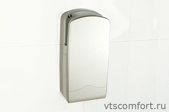 Фото Сушилка для рук NOFER V-JET 01303.AS пластик металлик высокоскоростная Изображение Сушилка для рук NOFER V-JET 01303.AS пластик металлик высокоскоростная