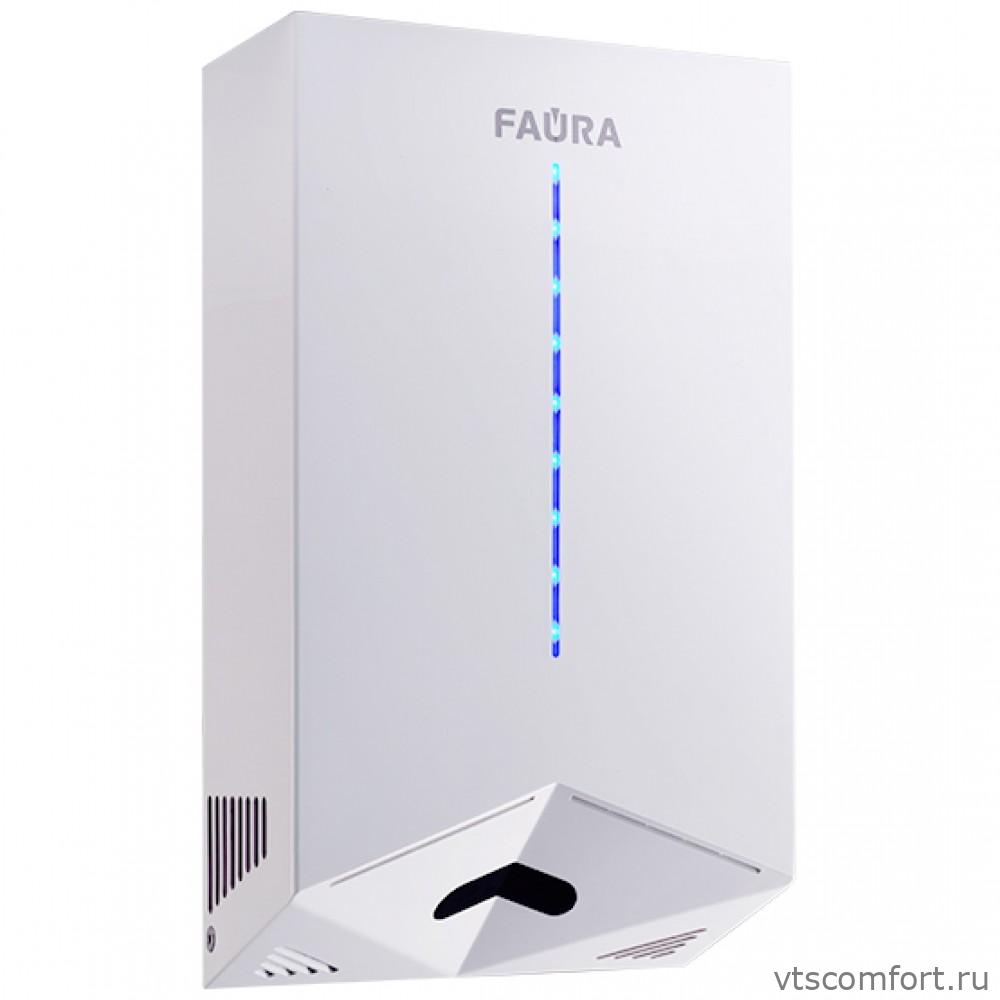 Фото FAURA FHD-1200W Высокоскоростная сушилка для рук белая Изображение FAURA FHD-1200W Высокоскоростная сушилка для рук белая