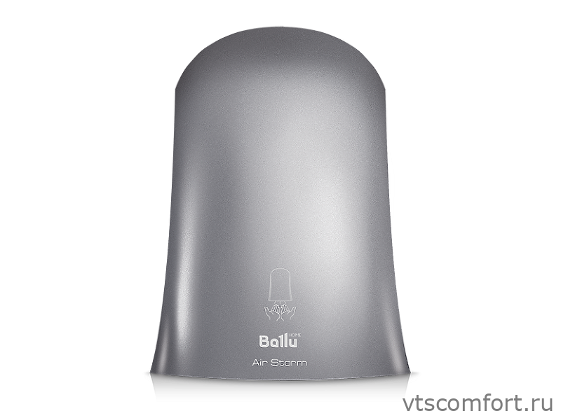 Фото Ballu BAHD-1000AS Silver высокоскоростная сушилка для рук серебро Изображение Ballu BAHD-1000AS Silver высокоскоростная сушилка для рук серебро