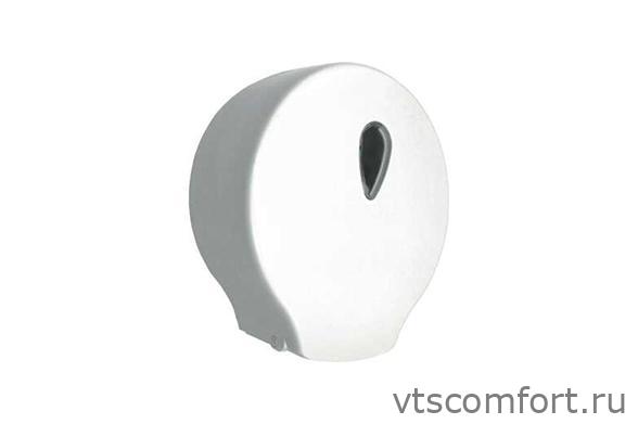 Фото Диспенсер туалетной бумаги в больших рулонах NOFER 05005.W пластик белый Изображение Диспенсер туалетной бумаги в больших рулонах NOFER 05005.W пластик белый