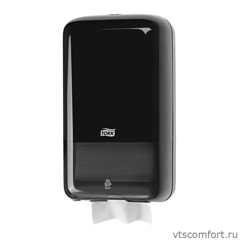 Фото TORK 556008 диспенсер для листовой туалетной бумаги Система T3 Изображение TORK 556008 диспенсер для листовой туалетной бумаги Система T3