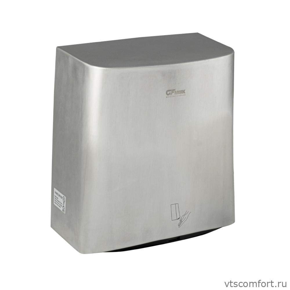Фото GFmark 6954 высокоскоростная сушилка для рук V-windblade 2000W матовая сталь Изображение GFmark 6954 высокоскоростная сушилка для рук V-windblade 2000W матовая сталь