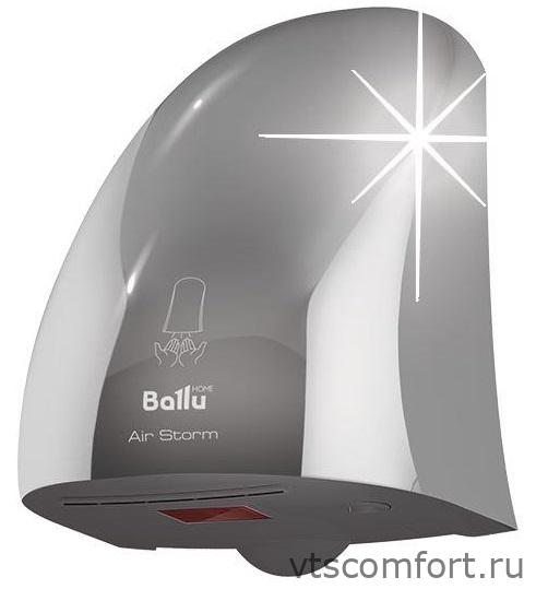 Фото Ballu BAHD-1000AS Chrome высокоскоростная сушилка для рук хром Изображение Ballu BAHD-1000AS Chrome высокоскоростная сушилка для рук хром