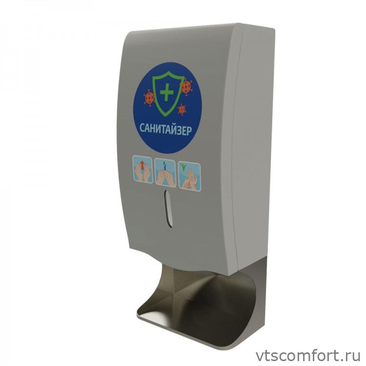 Фото Liscom Дозатор для антисептика сенсорный 5000 мл настенный металлический Изображение Liscom Дозатор для антисептика сенсорный 5000 мл настенный металлический