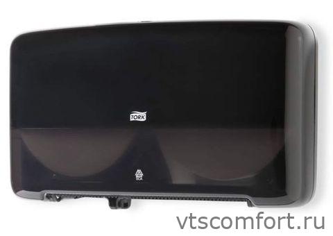 Фото TORK 555508 диспенсер для туалетной бумаги система T2 для двух рулонов Изображение TORK 555508 диспенсер для туалетной бумаги система T2 для двух рулонов