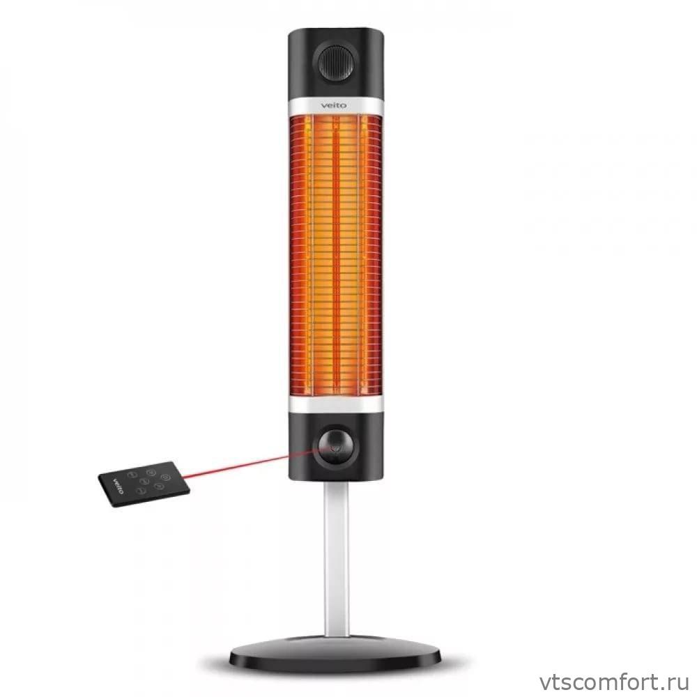 Фото Напольный инфракрасный обогреватель Veito CH1800 RE black Изображение Напольный инфракрасный обогреватель Veito CH1800 RE black