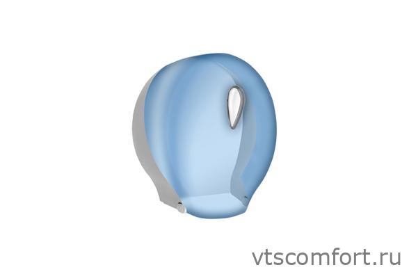 Фото Диспенсер туалетной бумаги в больших рулонах NOFER 05005.T пластик синий Изображение Диспенсер туалетной бумаги в больших рулонах NOFER 05005.T пластик синий