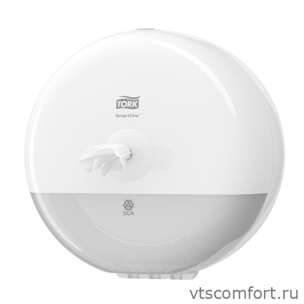Фото TORK SmartOne® 681000 диспенсер для рулонной туалетной бумаги система T9 Изображение TORK SmartOne® 681000 диспенсер для рулонной туалетной бумаги система T9