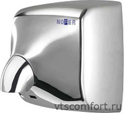 Фото Сушилка для рук NOFER WINDFLOW 01151.B металл глянцевая автоматическая Изображение Сушилка для рук NOFER WINDFLOW 01151.B металл глянцевая автоматическая