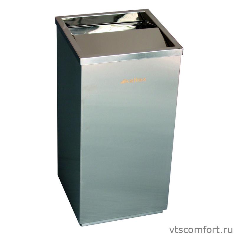 Фото Урна для мусора с вращающейся крышкой 32 литра Ksitex GB-32 Изображение Урна для мусора с вращающейся крышкой 32 литра Ksitex GB-32