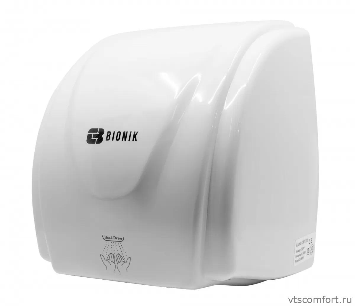 Фото Bionik BK4005 сушилка для рук пластик белая Изображение Bionik BK4005 сушилка для рук пластик белая