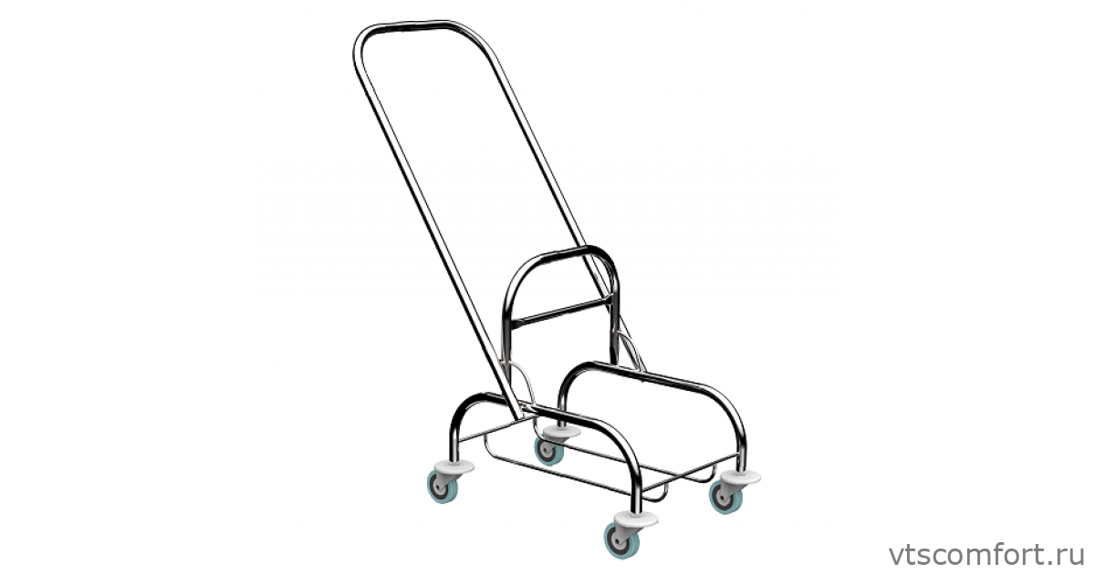 Фото Уборочная тележка Metal Clean Беатрис каркас Изображение Уборочная тележка Metal Clean Беатрис каркас