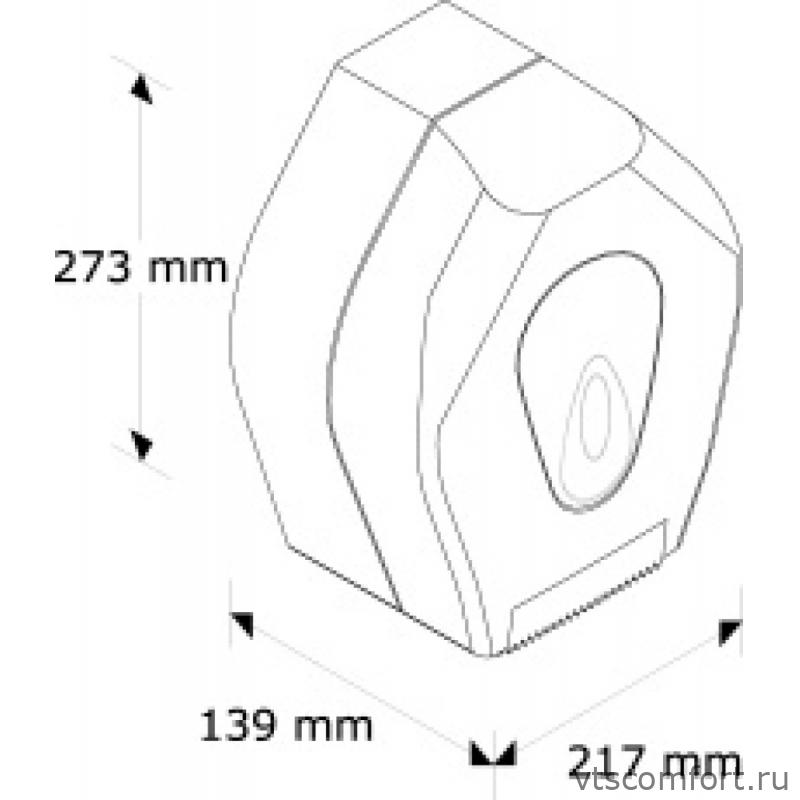 Фото Держатель туалетной бумаги Mini Merida Top Синяя капля арт. BTN201 Изображение Держатель туалетной бумаги Mini Merida Top Синяя капля арт. BTN201
