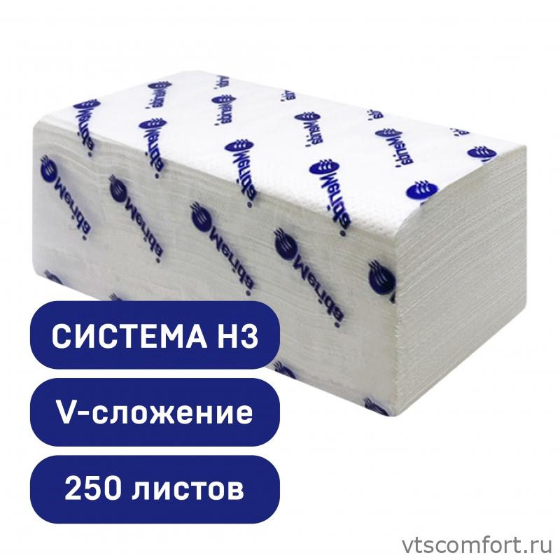Фото Листовые полотенца (H3) ZZ-V-сложения Merida BP1301 1-слойные Изображение Листовые полотенца (H3) ZZ-V-сложения Merida BP1301 1-слойные