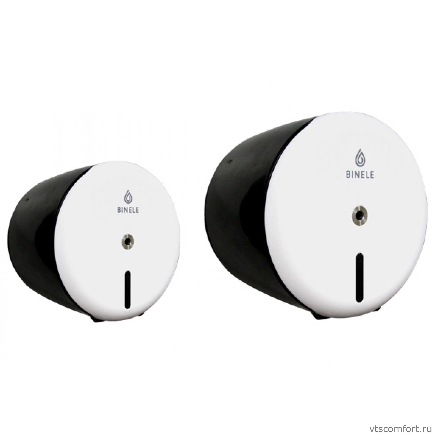 Фото Диспенсер BINELE cType для туалетной бумаги с центральной вытяжкой арт. DP02CB Изображение Диспенсер BINELE cType для туалетной бумаги с центральной вытяжкой арт. DP02CB