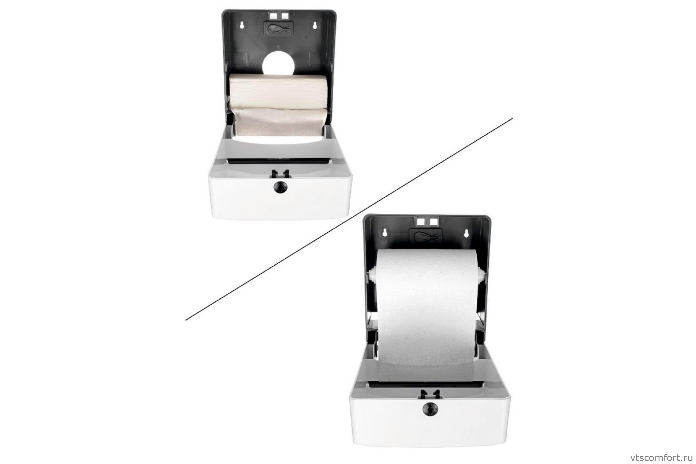 Фото Диспенсер для бумажных полотенец BXG PDM-8218 универсальный Изображение Диспенсер для бумажных полотенец BXG PDM-8218 универсальный