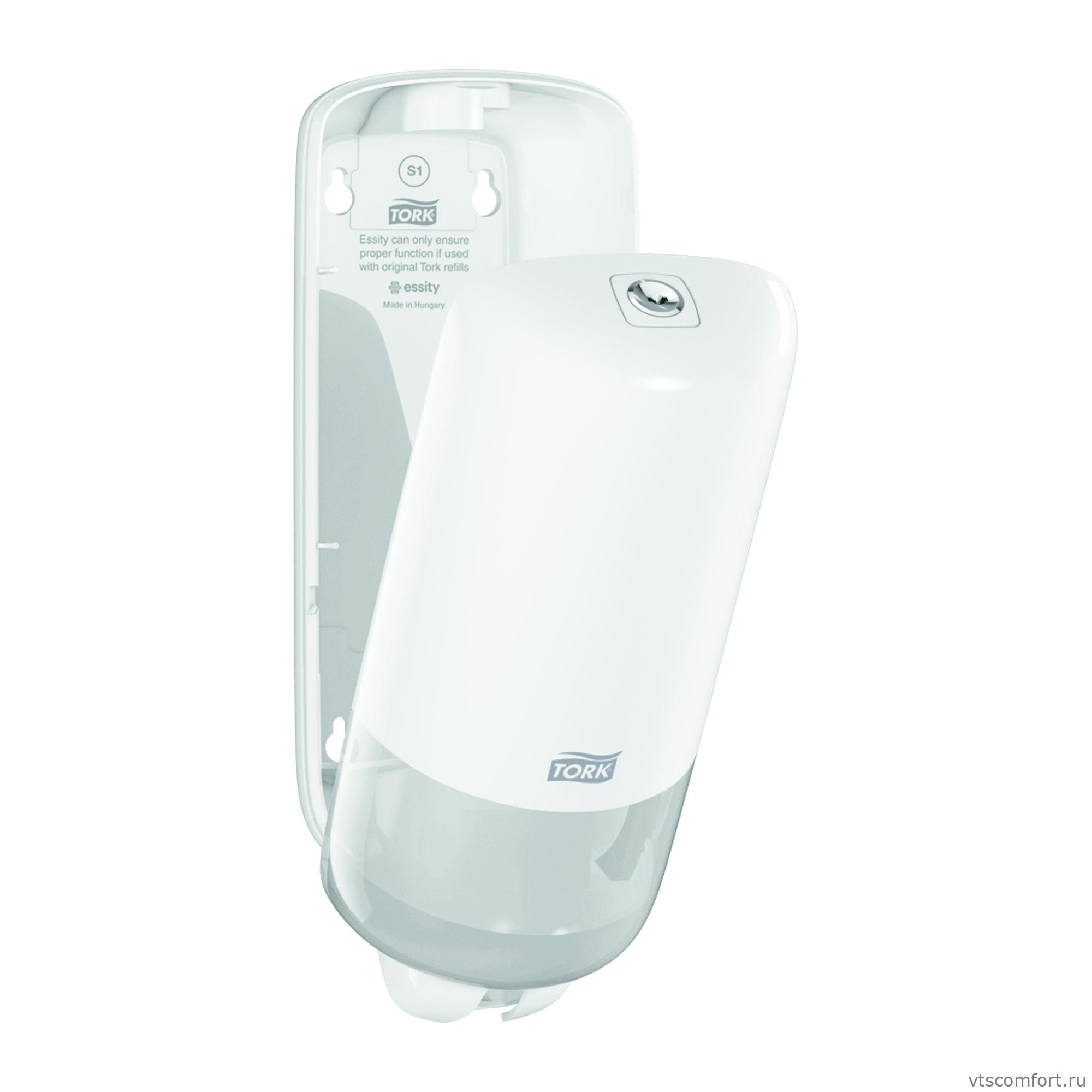 Фото Диспенсер для мыла-пены TORK 561500 1л Система S4 Изображение Диспенсер для мыла-пены TORK 561500 1л Система S4