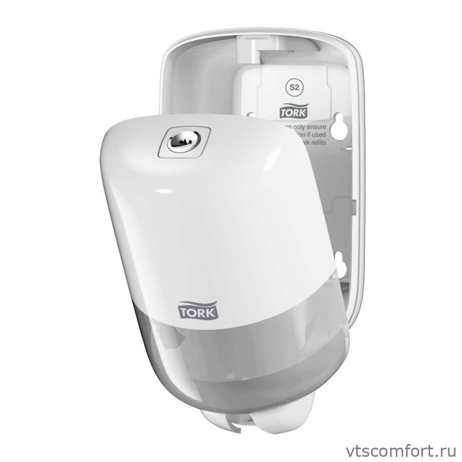 Фото Диспенсер для жидкого мыла TORK 561000 475мл Система S2 Изображение Диспенсер для жидкого мыла TORK 561000 475мл Система S2