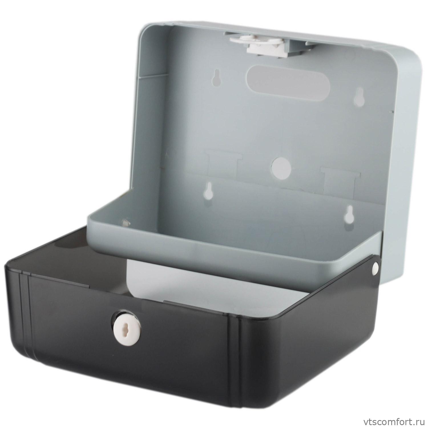 Фото Диспенсер листовых полотенец V-сложения Ksitex TH-404B Изображение Диспенсер листовых полотенец V-сложения Ksitex TH-404B