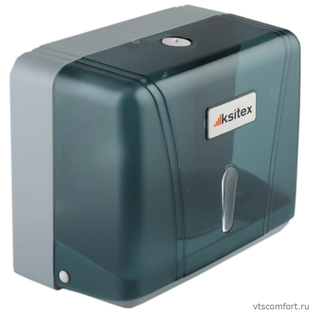 Фото Диспенсер листовых полотенец V-сложения Ksitex TH-404G Изображение Диспенсер листовых полотенец V-сложения Ksitex TH-404G