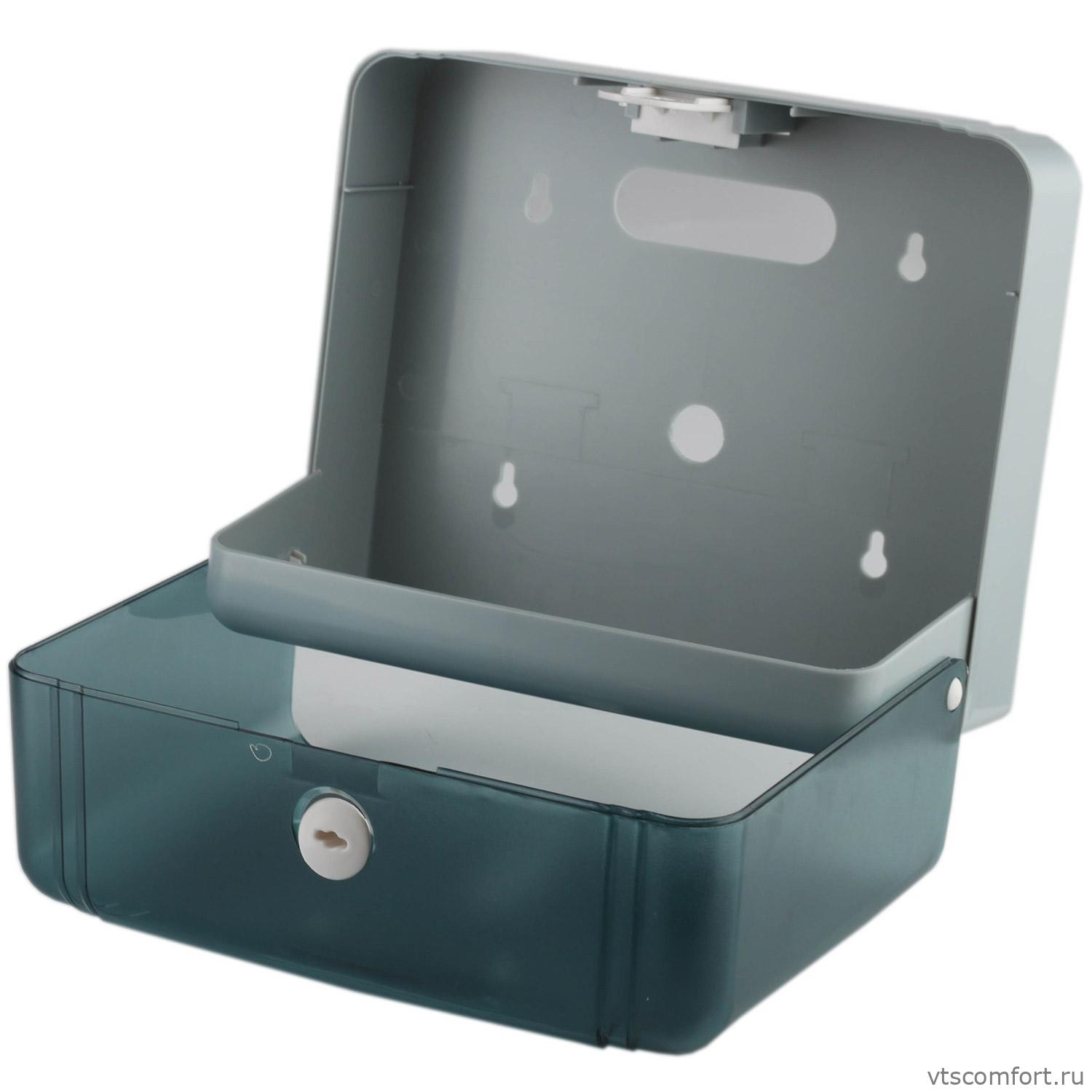 Фото Диспенсер листовых полотенец V-сложения Ksitex TH-404G Изображение Диспенсер листовых полотенец V-сложения Ksitex TH-404G