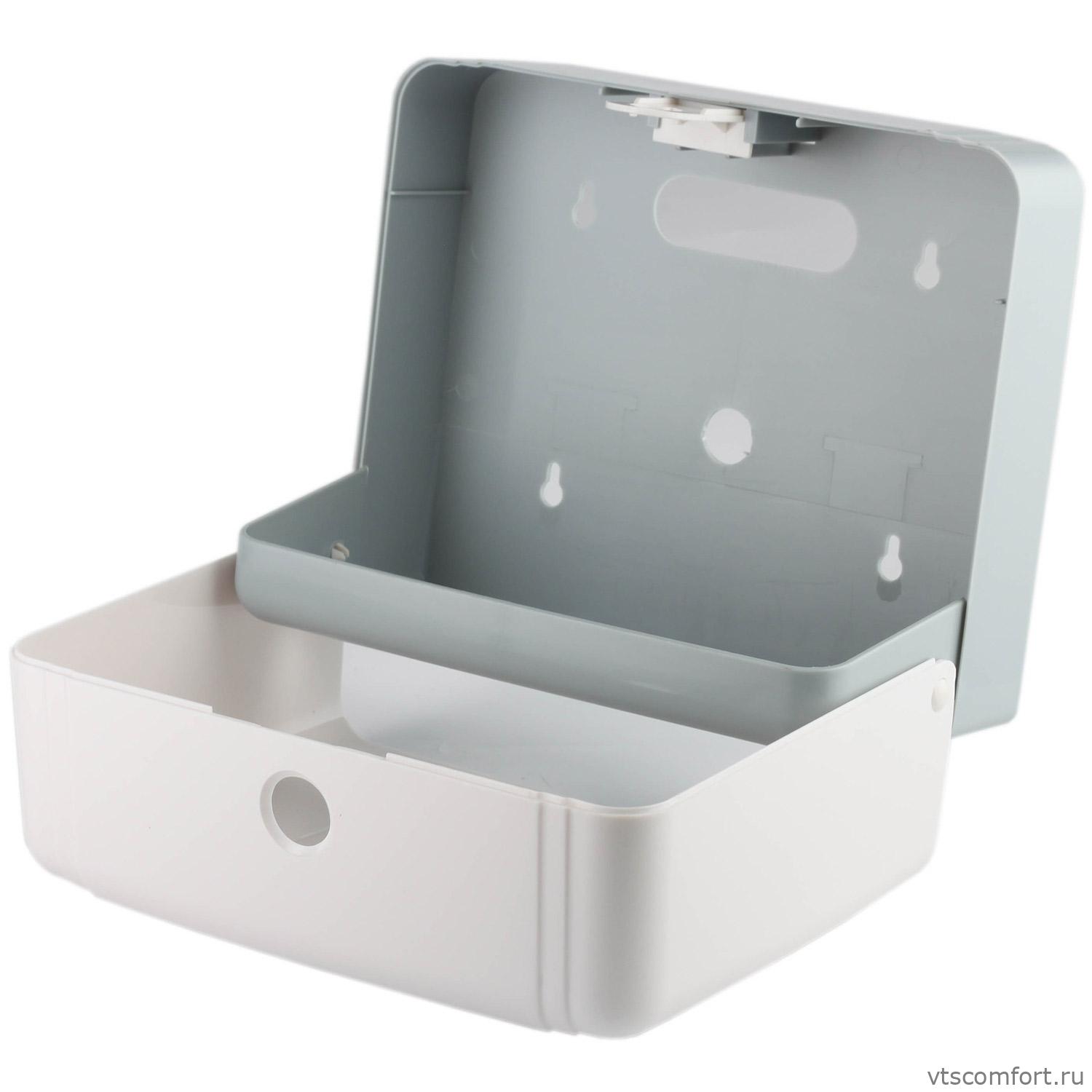 Фото Диспенсер листовых полотенец V-сложения Ksitex TH-404W Изображение Диспенсер листовых полотенец V-сложения Ksitex TH-404W