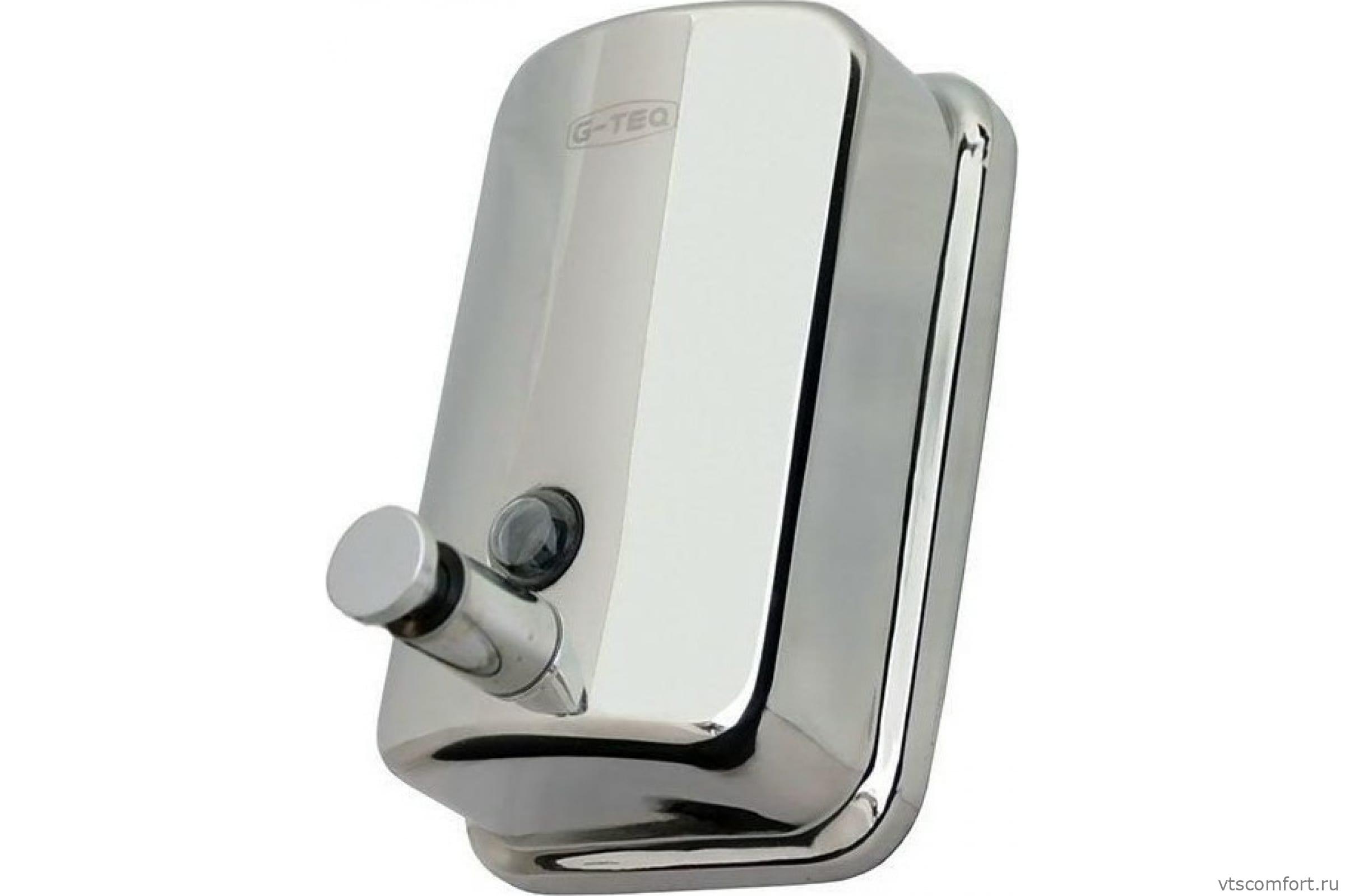 Фото Дозатор для жидкого мыла металл 0,8 л. G-teq 8608 Изображение Дозатор для жидкого мыла металл 0,8 л. G-teq 8608