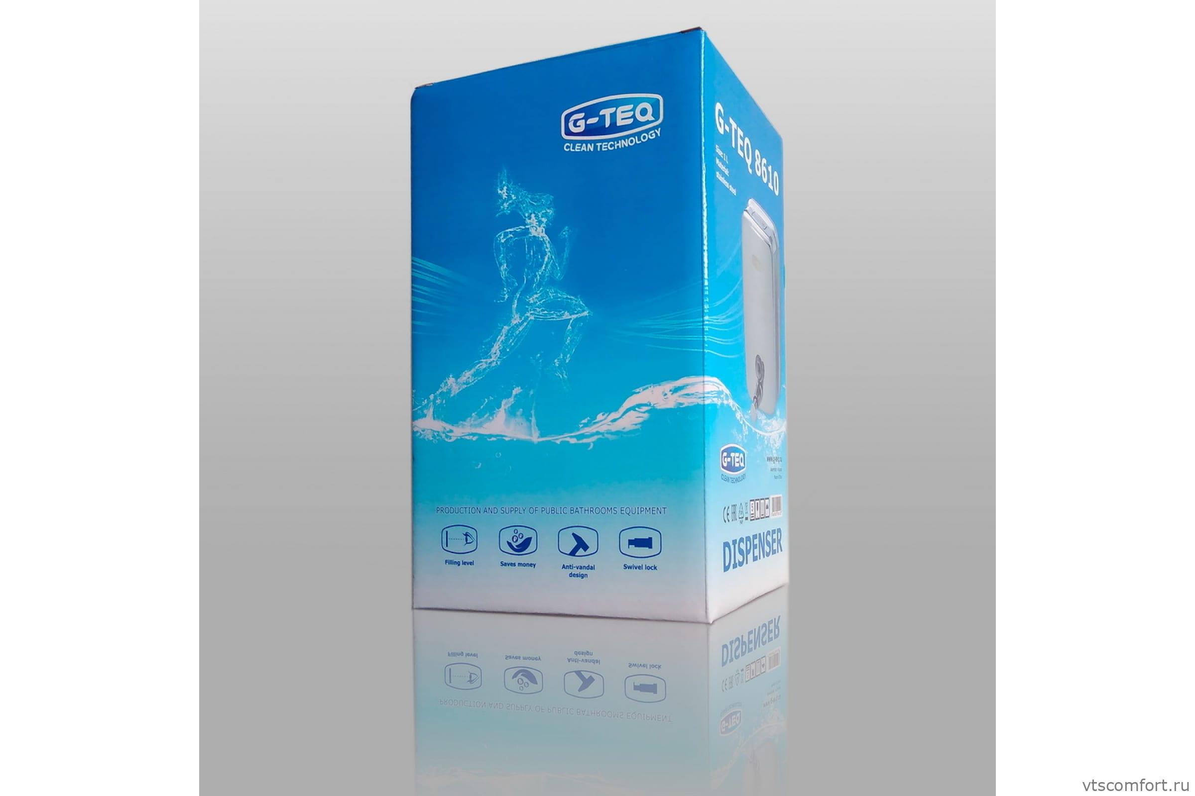 Фото Дозатор для жидкого мыла металл 1 л. G-teq 8610 Изображение Дозатор для жидкого мыла металл 1 л. G-teq 8610