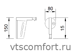 Фото Дозатор для жидкого мыла NOFER 03003.B 345 мл металл глянцевый Изображение Дозатор для жидкого мыла NOFER 03003.B 345 мл металл глянцевый