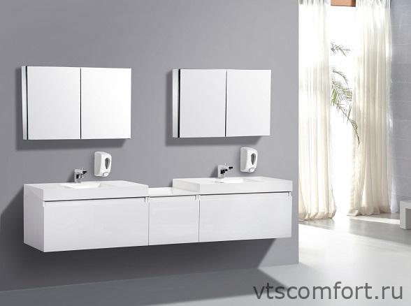 Фото Дозатор для жидкого мыла NOFER Classic 03036.W 1000 мл пластик белый Изображение Дозатор для жидкого мыла NOFER Classic 03036.W 1000 мл пластик белый