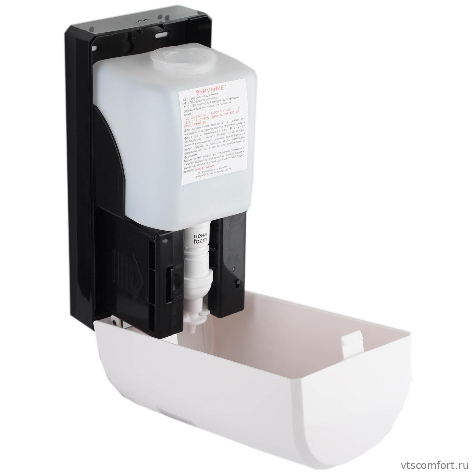 Фото Дозатор пенного мыла Ksitex AFD-7960W автоматический Изображение Дозатор пенного мыла Ksitex AFD-7960W автоматический