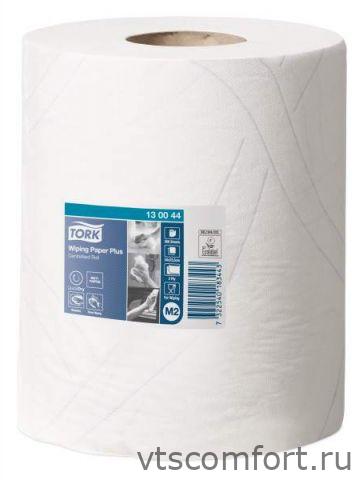 Фото TORK Плюс 130044 протирочная бумага система M2 в рулоне 2 сл., 125 метров 1уп/6 рулонов Изображение TORK Плюс 130044 протирочная бумага система M2 в рулоне 2 сл., 125 метров 1уп/6 рулонов
