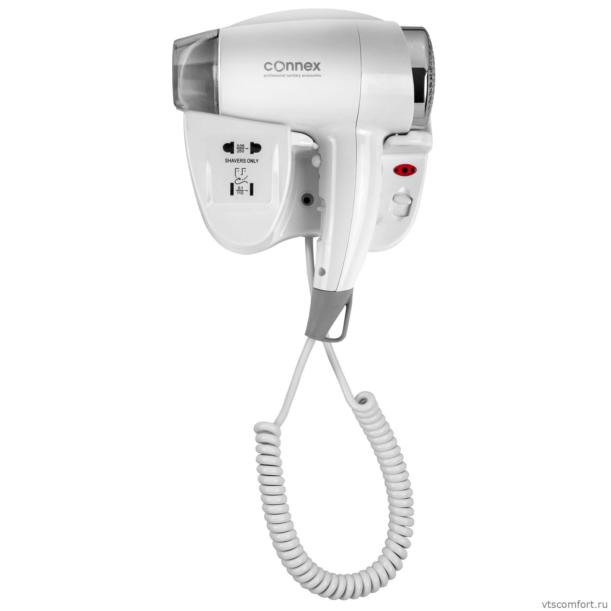 Фото Фен настенный CONNEX WT-1400W2 KLASSISH Изображение Фен настенный CONNEX WT-1400W2 KLASSISH