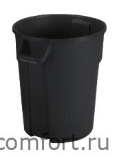 Фото Vileda Титан контейнер пластиковый 120 л, черный, арт. 137783 Изображение Vileda Титан контейнер пластиковый 120 л, черный, арт. 137783