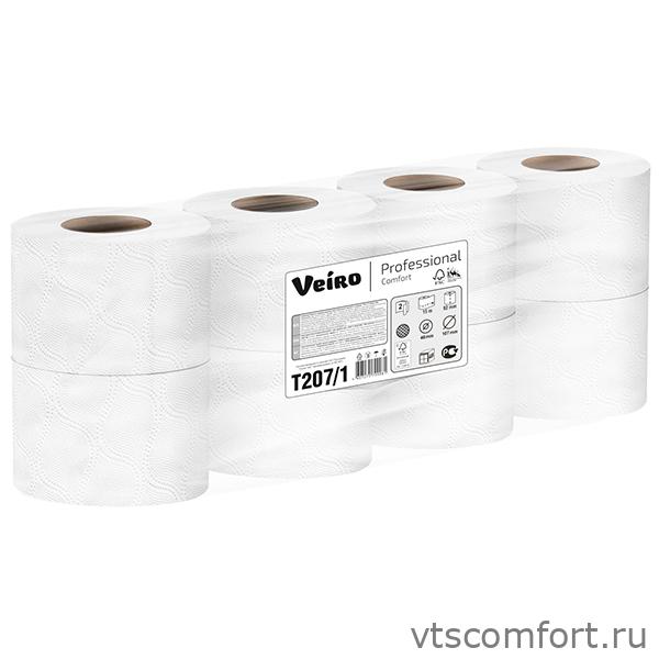 Фото Туалетная бумага Veiro Professional Comfort T207/1 48 рулонов по 15 метров/уп Изображение Туалетная бумага Veiro Professional Comfort T207/1 48 рулонов по 15 метров/уп