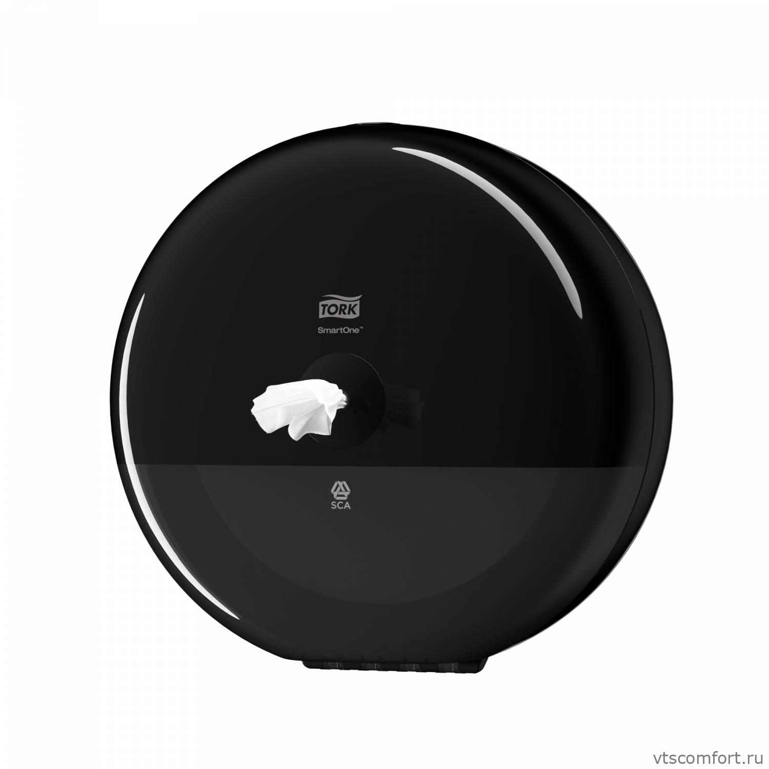 Фото TORK SmartOne® 681008 диспенсер для рулонной туалетной бумаги система T9 Изображение TORK SmartOne® 681008 диспенсер для рулонной туалетной бумаги система T9