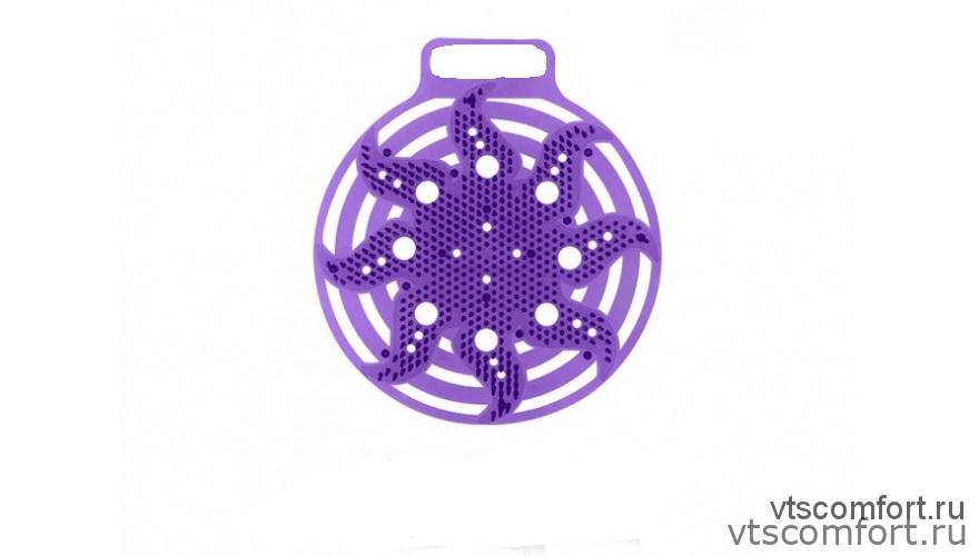 Фото Экран-cетка для писсуаров Powerscreen лиловый с ароматом лаванды 30 дней защиты PWR-12P 2 шт/упак. Изображение Экран-cетка для писсуаров Powerscreen лиловый с ароматом лаванды 30 дней защиты PWR-12P 2 шт/упак.