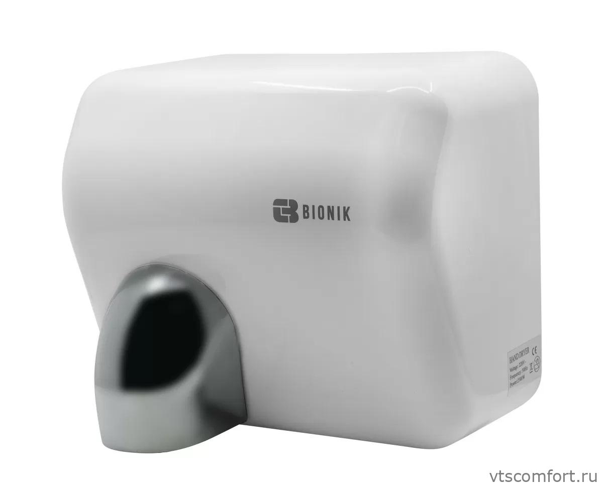 Фото Bionik BK4012W сушилка для рук белый пластик Изображение Bionik BK4012W сушилка для рук белый пластик