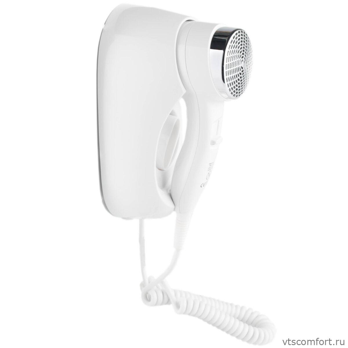 Фото Фен для волос Ksitex F-1400WC белый с насадкой для увеличения скорости Изображение Фен для волос Ksitex F-1400WC белый с насадкой для увеличения скорости