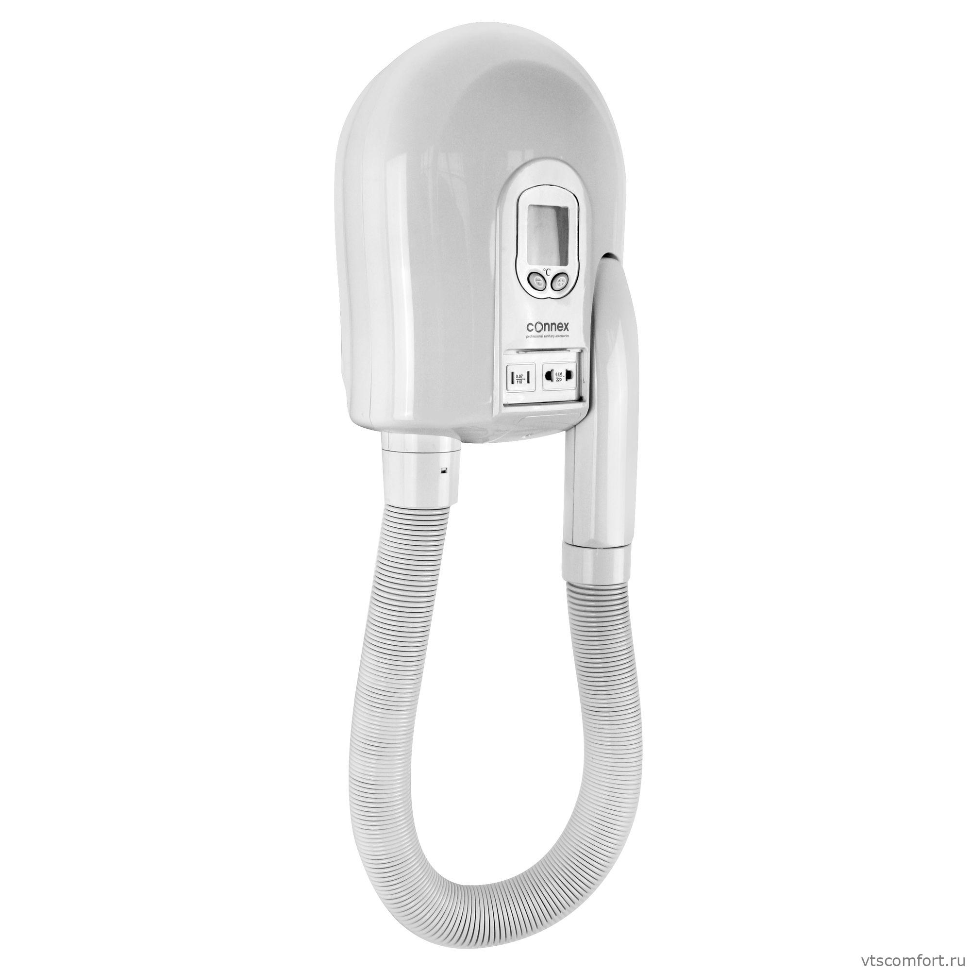 Фото Фен настенный CONNEX WT-800W1 Изображение Фен настенный CONNEX WT-800W1