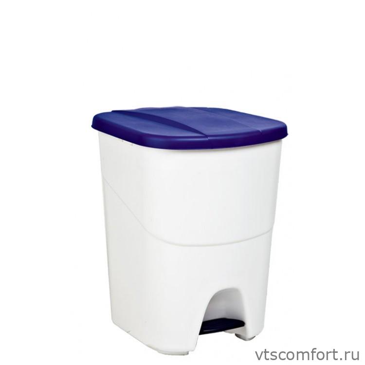 Фото Мусорный бак Denox для раздельного сбора отходов 2 секции с педалью и крышкой 25 л. арт.241759 Изображение Мусорный бак Denox для раздельного сбора отходов 2 секции с педалью и крышкой 25 л. арт.241759