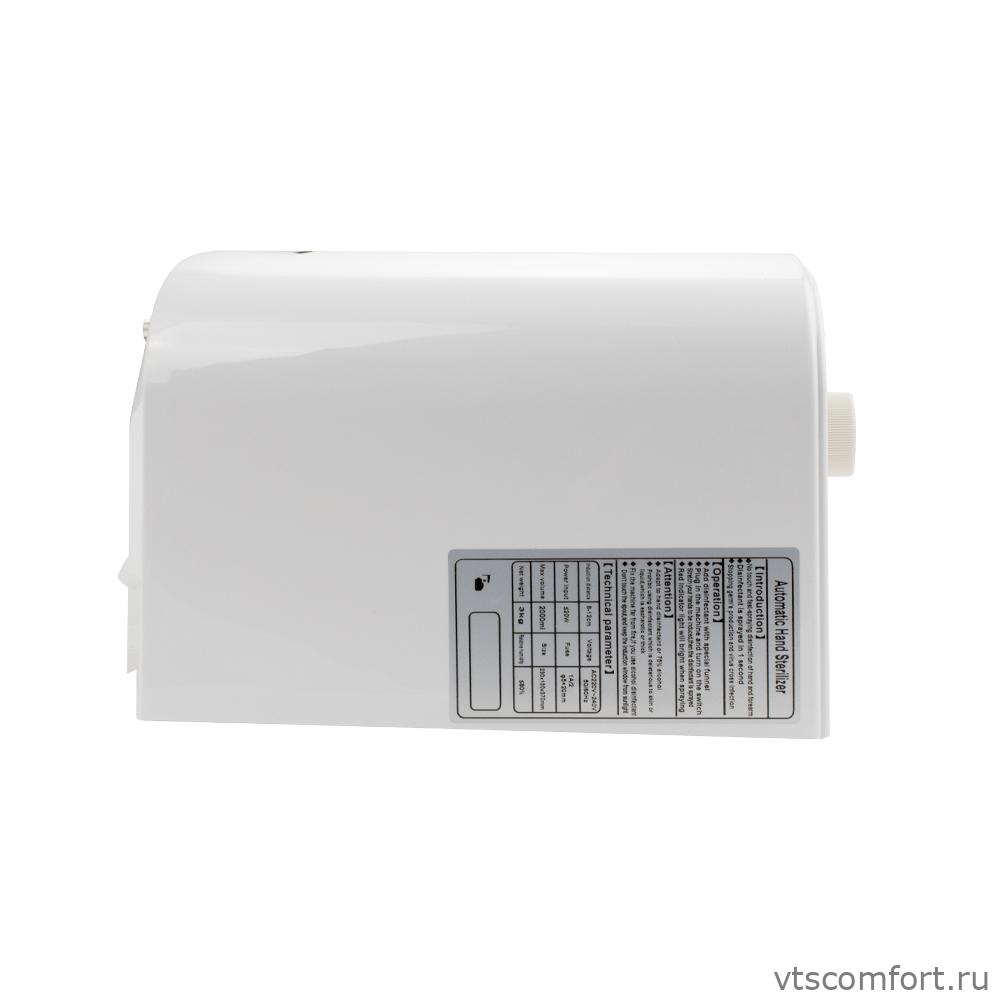 Фото GFmark 6342 Дозатор сенсорный для дезинфицирующих средств пластиковый 2000 мл Изображение GFmark 6342 Дозатор сенсорный для дезинфицирующих средств пластиковый 2000 мл