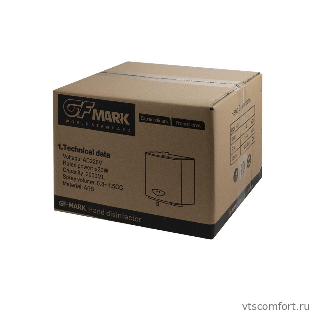 Фото GFmark 6342 Дозатор сенсорный для дезинфицирующих средств пластиковый 2000 мл Изображение GFmark 6342 Дозатор сенсорный для дезинфицирующих средств пластиковый 2000 мл