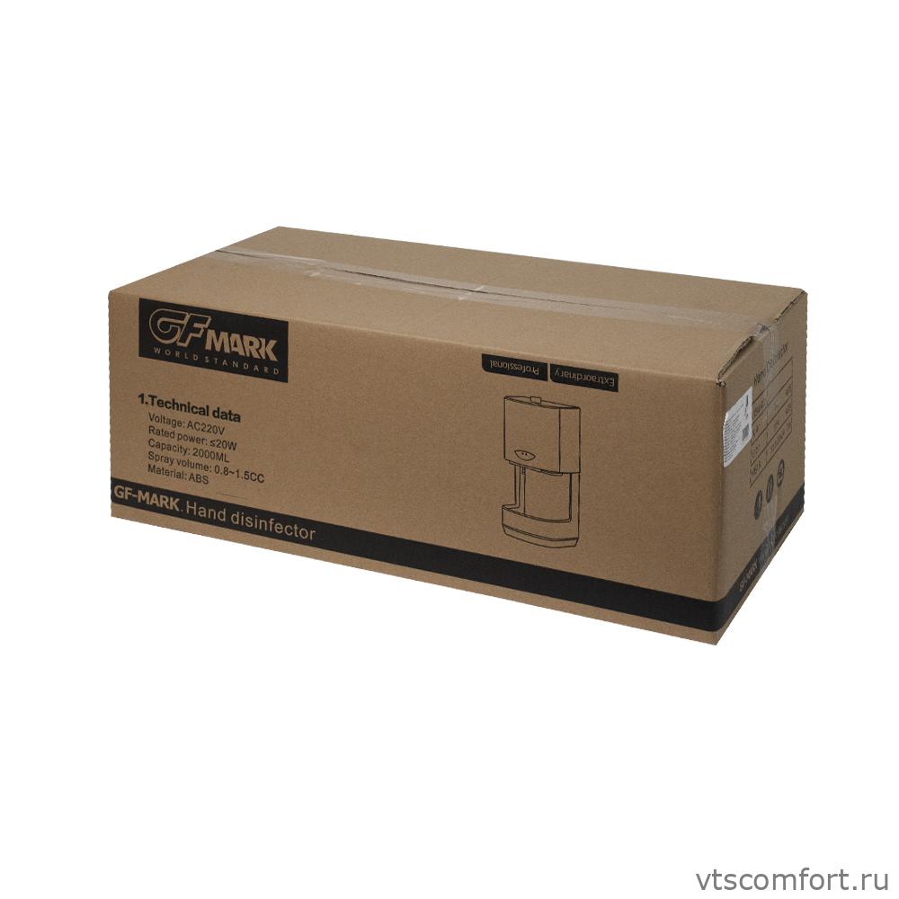 Фото GFmark 6343 Дозатор сенсорный для дезинфекции рук пластиковый 2000 мл с подставкой Изображение GFmark 6343 Дозатор сенсорный для дезинфекции рук пластиковый 2000 мл с подставкой