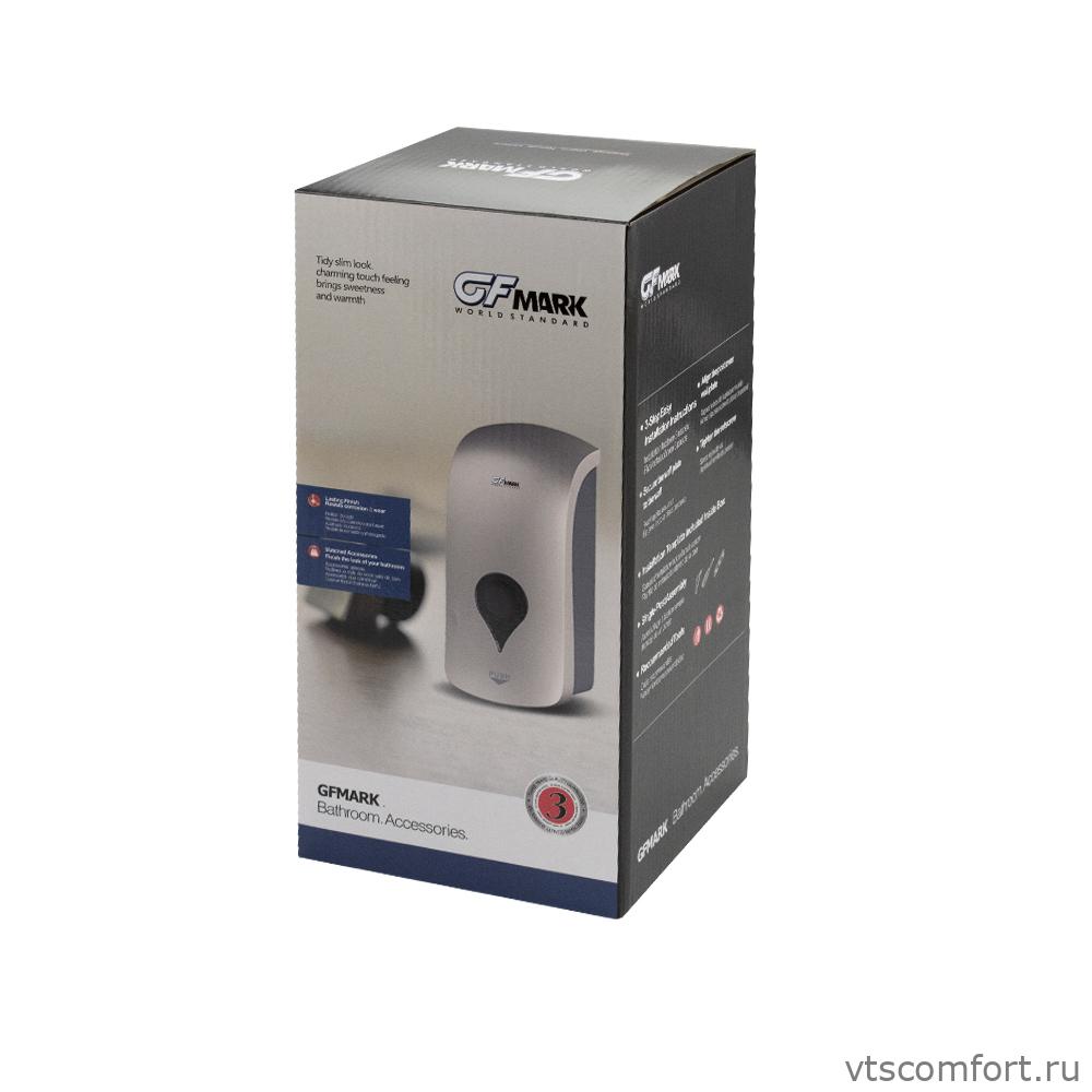 Фото GFmark 6398 Дозатор сенсорный для дезинфекции рук пластиковый 1000 мл Изображение GFmark 6398 Дозатор сенсорный для дезинфекции рук пластиковый 1000 мл