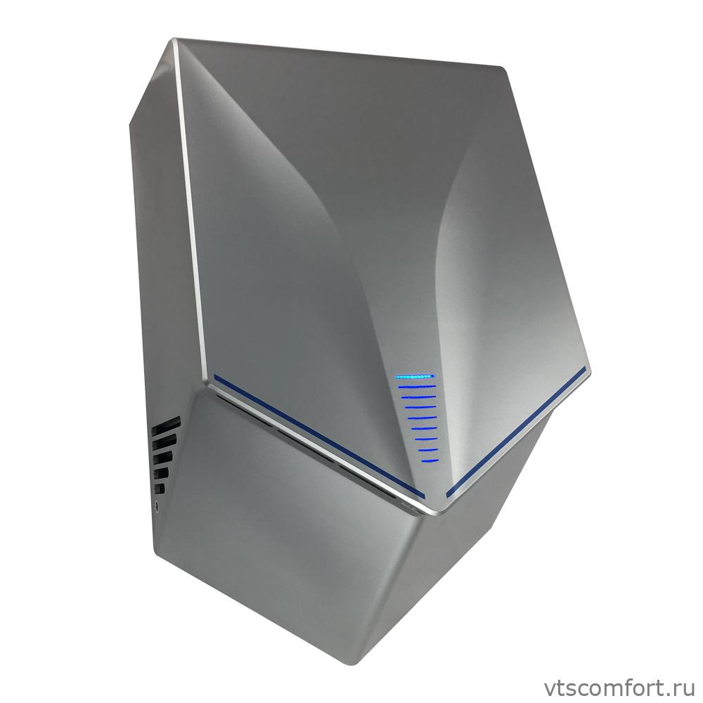 Фото GFmark 6860S высокоскоростная сушилка для рук V-windblade 1000W матовая Изображение GFmark 6860S высокоскоростная сушилка для рук V-windblade 1000W матовая