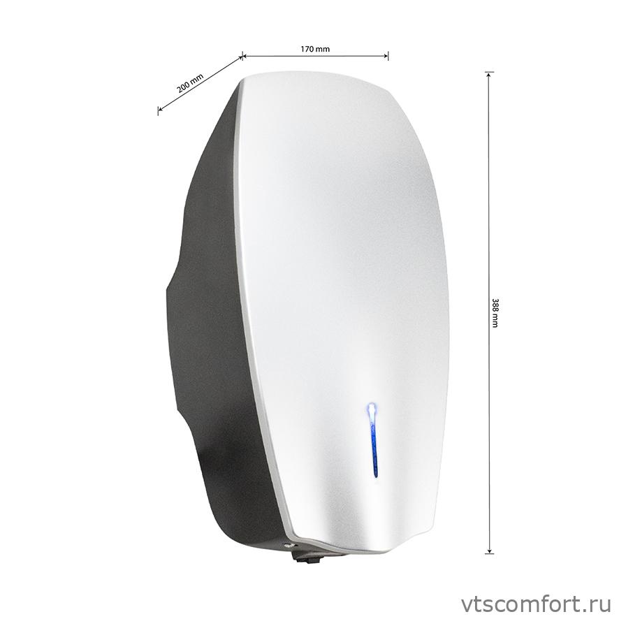 Фото GFmark 6865 высокоскоростная сушилка для рук 1200Вт белая Изображение GFmark 6865 высокоскоростная сушилка для рук 1200Вт белая